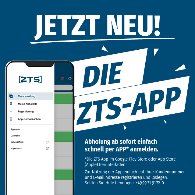 Jetzt neu! Die ZTS-APP